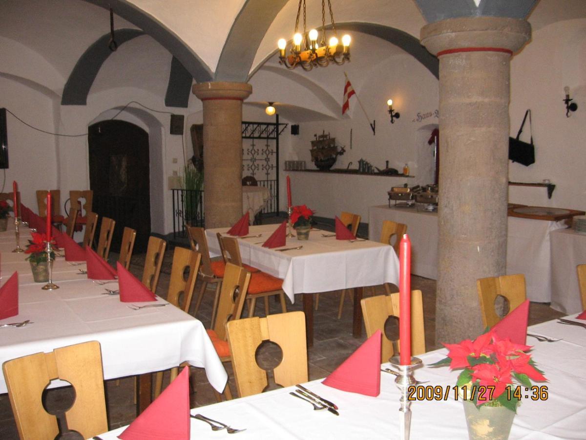 Alte Poststation Goldener Hirsch Hotel Emskirchen Exterior foto